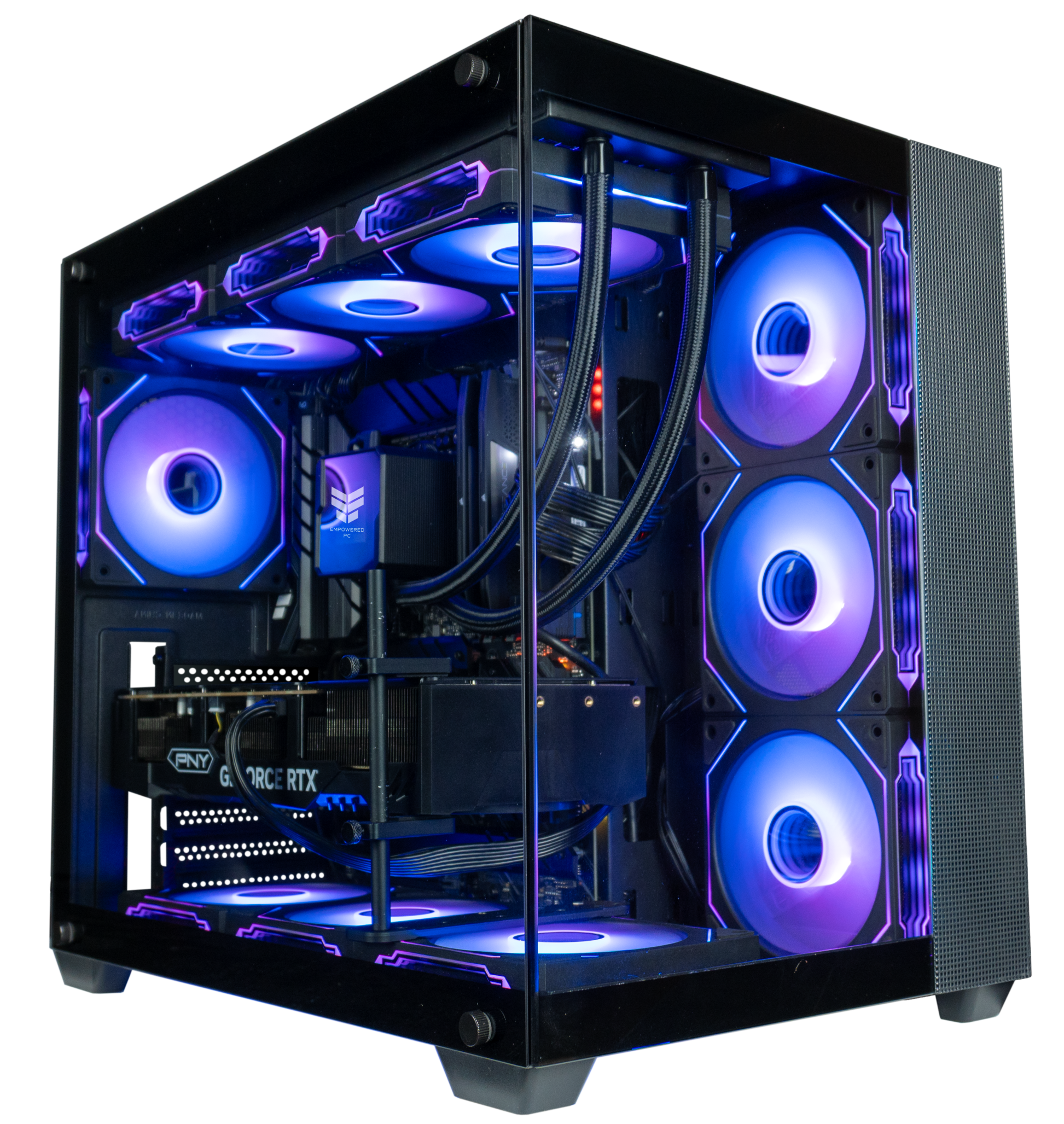 The Panorama is the best gaming PC that provides the perfect panoramic view of the case interior.